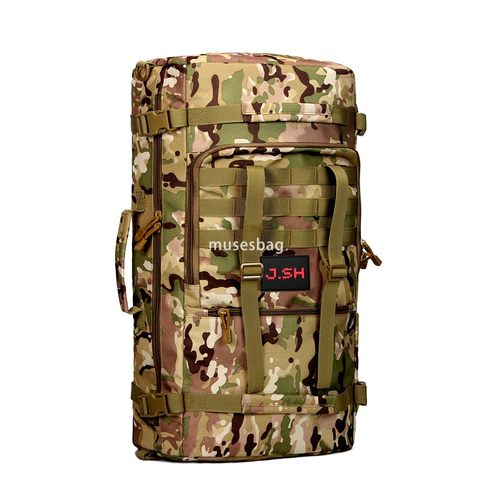 New three-purpose multi-function military camouflage backpack special combat multi-function large-capacity sports tactical backpack