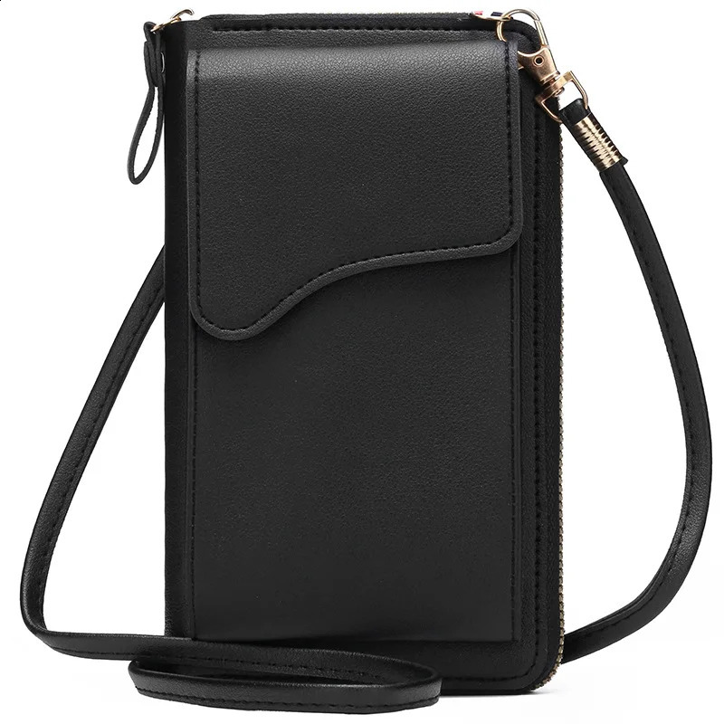 Womens Small Crossbody Shoulder Bags PU Leather Female Cell Phone Pocket Bag Ladies Purse Card Clutches Wallet Messenger Bags 240729