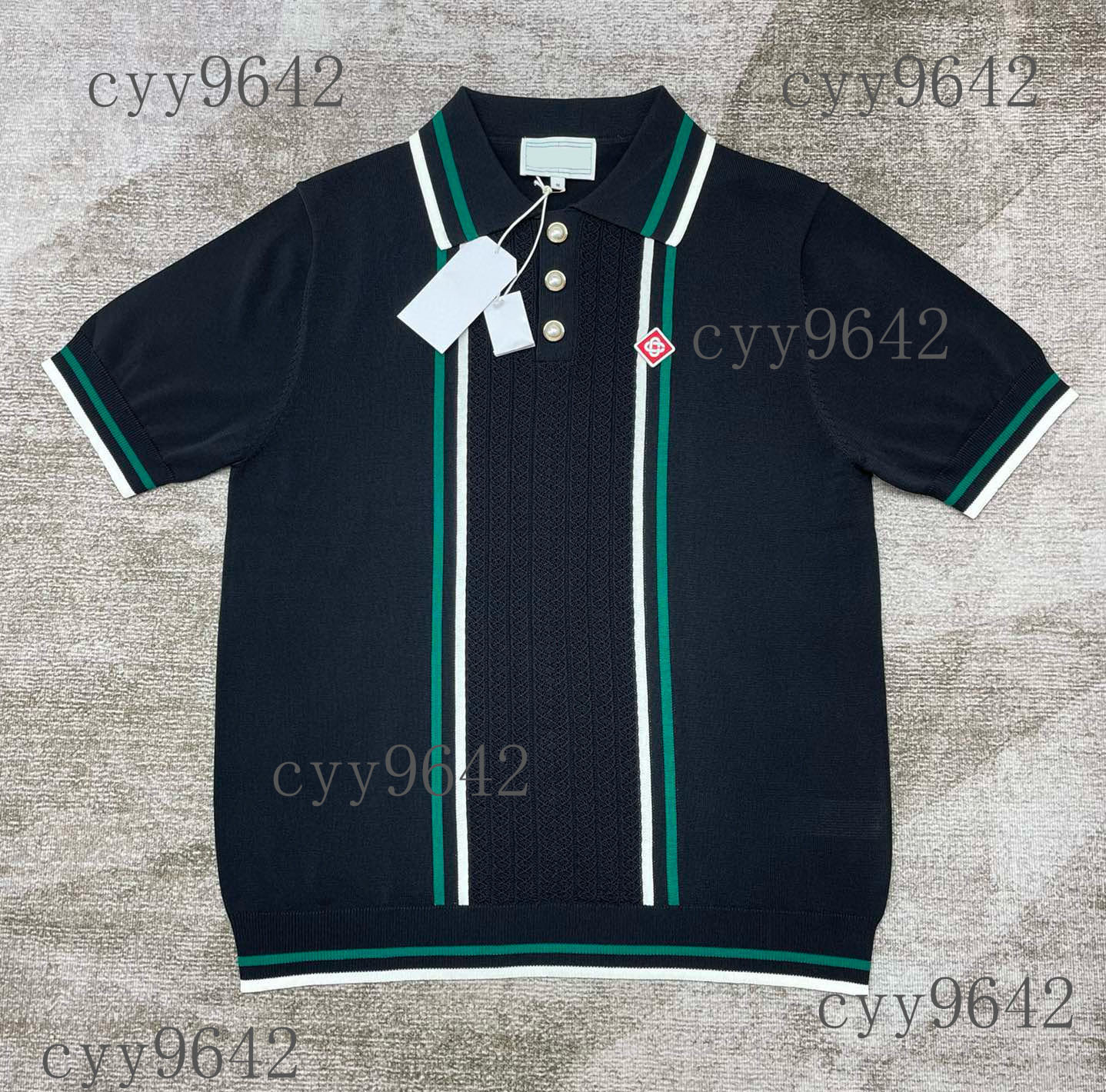 Men's Plus Tees & Polos T-SHIRTS Round neck embroidered and printed polar style summer wear with street pure cotton rrhh