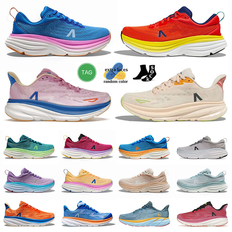 9 clifton bondi 8 running shoes womens clifton 8 free people one royal blue purple red pink cream beige sport sneakers men big size 47 clifton9 bondi8 trainer tennis