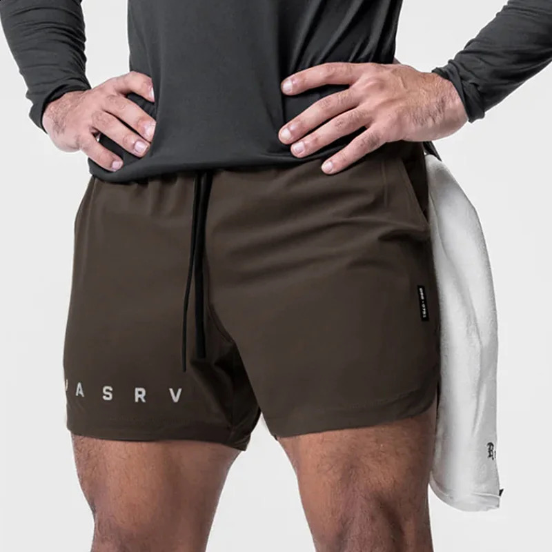 Mens summer gym shorts loose and quick drying mens outdoor leisure running sports fitness jogging basketball 240723