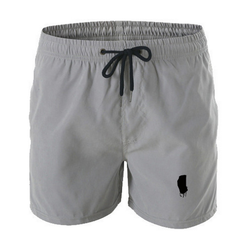 2024Summer Swimwear Men Board Shorts Horse print Designer Fashion Casual Sports Running Fitness Seaside Surf Breathable Beach Swim Shorts set