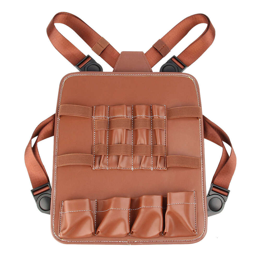 electric push shear storage Hairdressing multifunctional tool kit Hairstylist shoulder strap chest Scissors comb bag men Home goods are essential for 