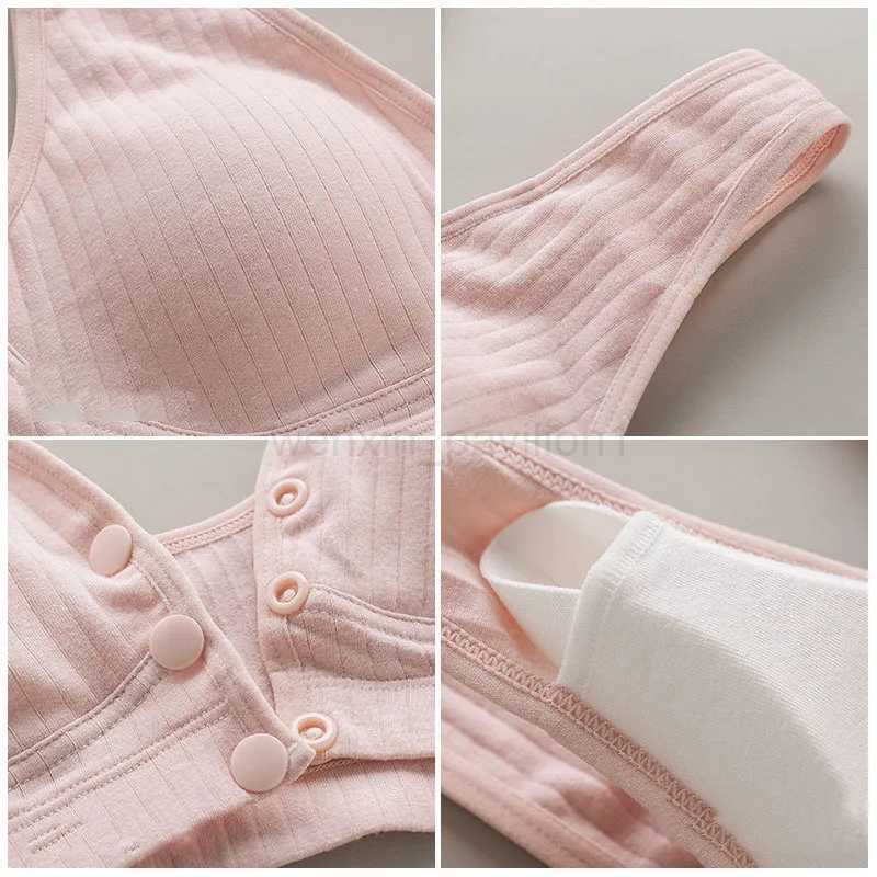 Breastfeeding Bras Cotton Maternity Nursing Bra For Feeding Pregnant Women Underwear Intimate Clothes Brasier Lactancia WireXJ240724