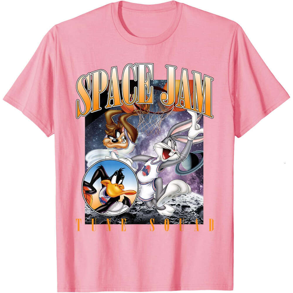 25ss T shirt shirts for men women Tees Space Jam Tune Squad Vintage T-Shirt tops summer clothes short tshirt Free shipping