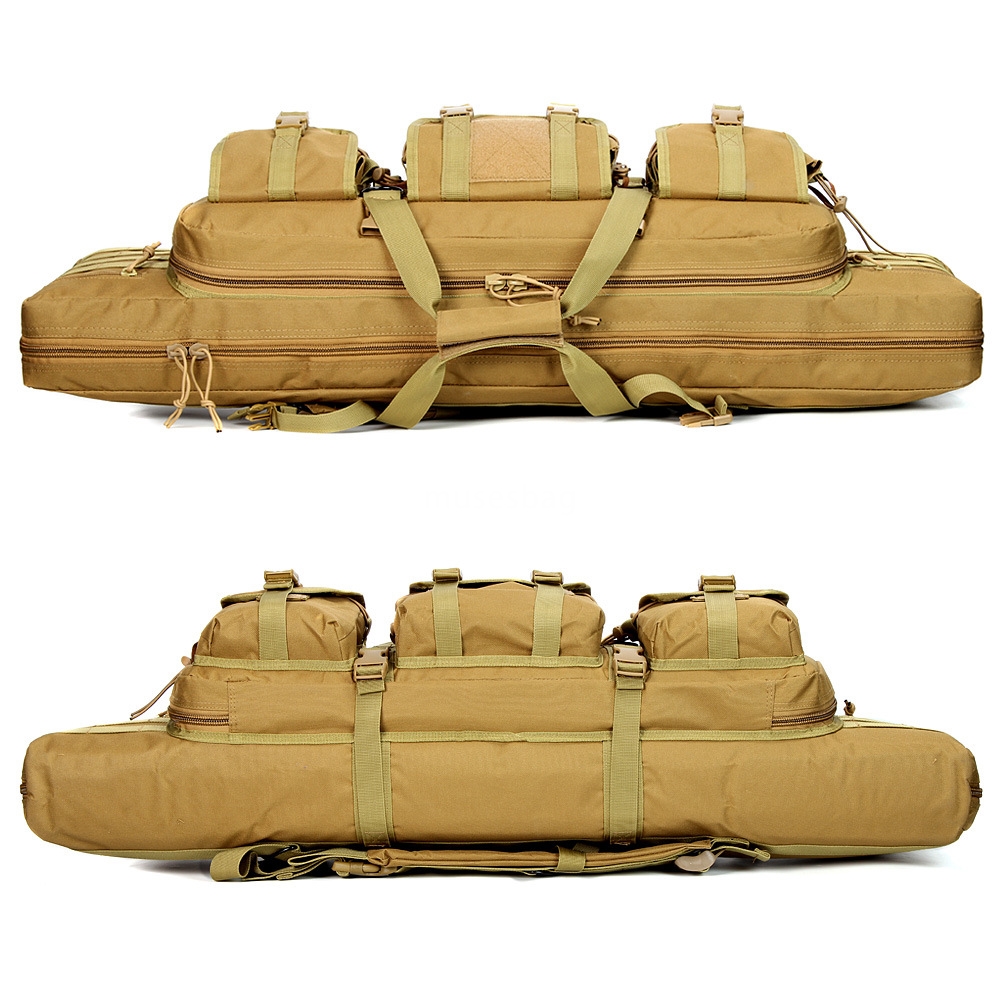 New military camouflage outdoor tactical multi-functional bag long gun holster fishing gear fishing bag Carrying shoulder storage bag