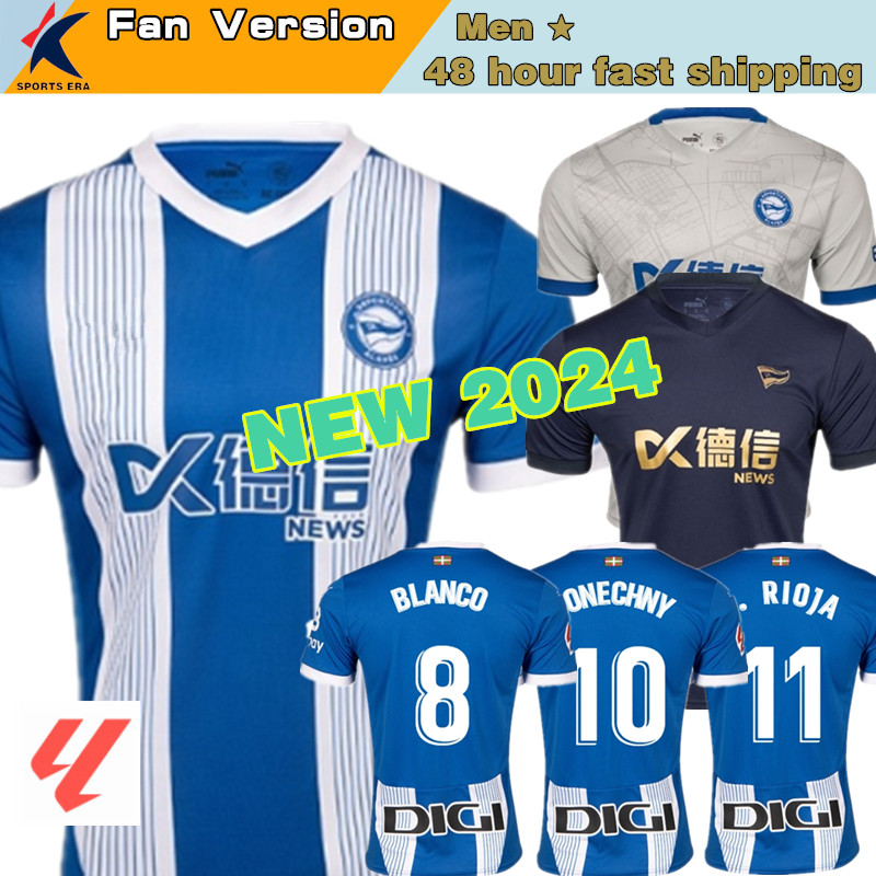 2024 NEW Alaves Soccer Jerseys 24 25 Alaves HAGI GUEVARA A.SOLA JAVI LOPEZ GURIDI A.SEDLAR ENRIQUE GORSOSABEL SAMUEL DUARTE football shirt