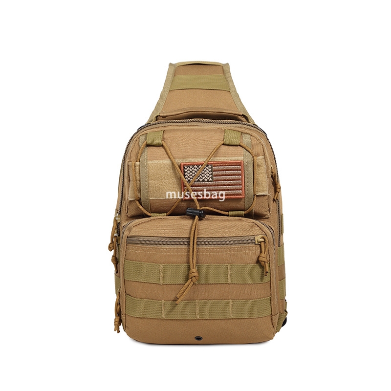 Men's shoulder bag crossbody bag practical mini handbag camouflage leisure sports bag wholesale