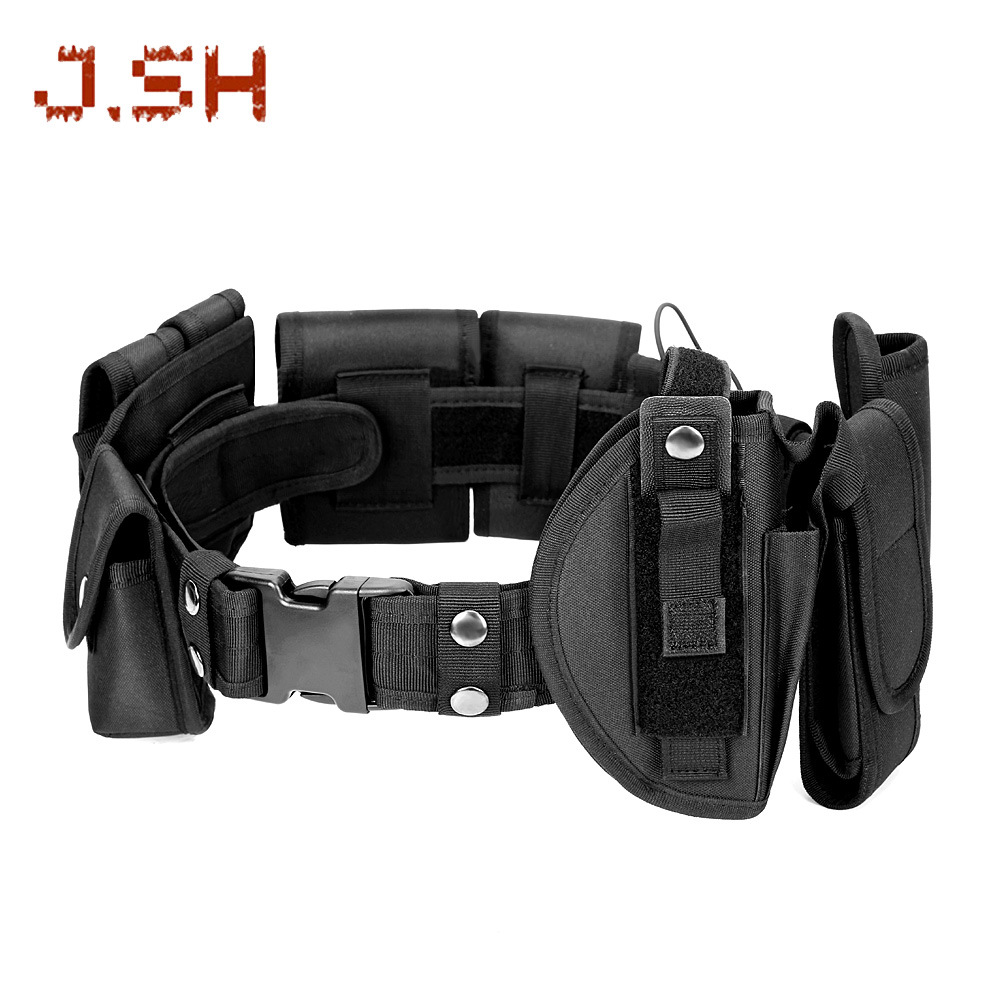Outdoor Training Tactical Belt molle Multi-functional nine-piece detachable combination tactical waist cover cross-border