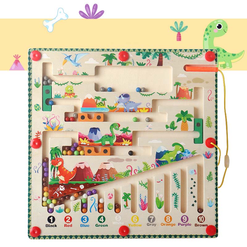 Babys Wood Puzzles Toys Games High Quality Boys Girls Early Education Logic Toys Babys Practice Game Toys For Puzzle -12 Under 14 Years Old DYD2407249