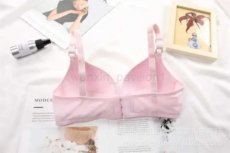 Front Opening Buckle Pregnant Womans Underwear Anti Sagging Feeding Without Steel Ring Bras for WomenXJ240724
