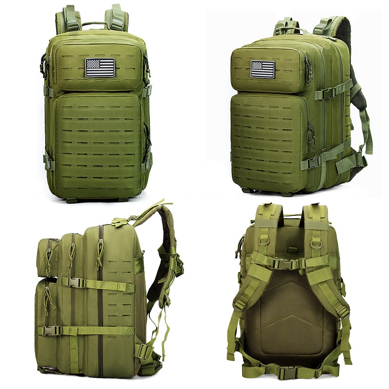 Outdoor army camouflage backpack special war multi-functional large capacity men's mountaineering sports travel camping tactical backpack