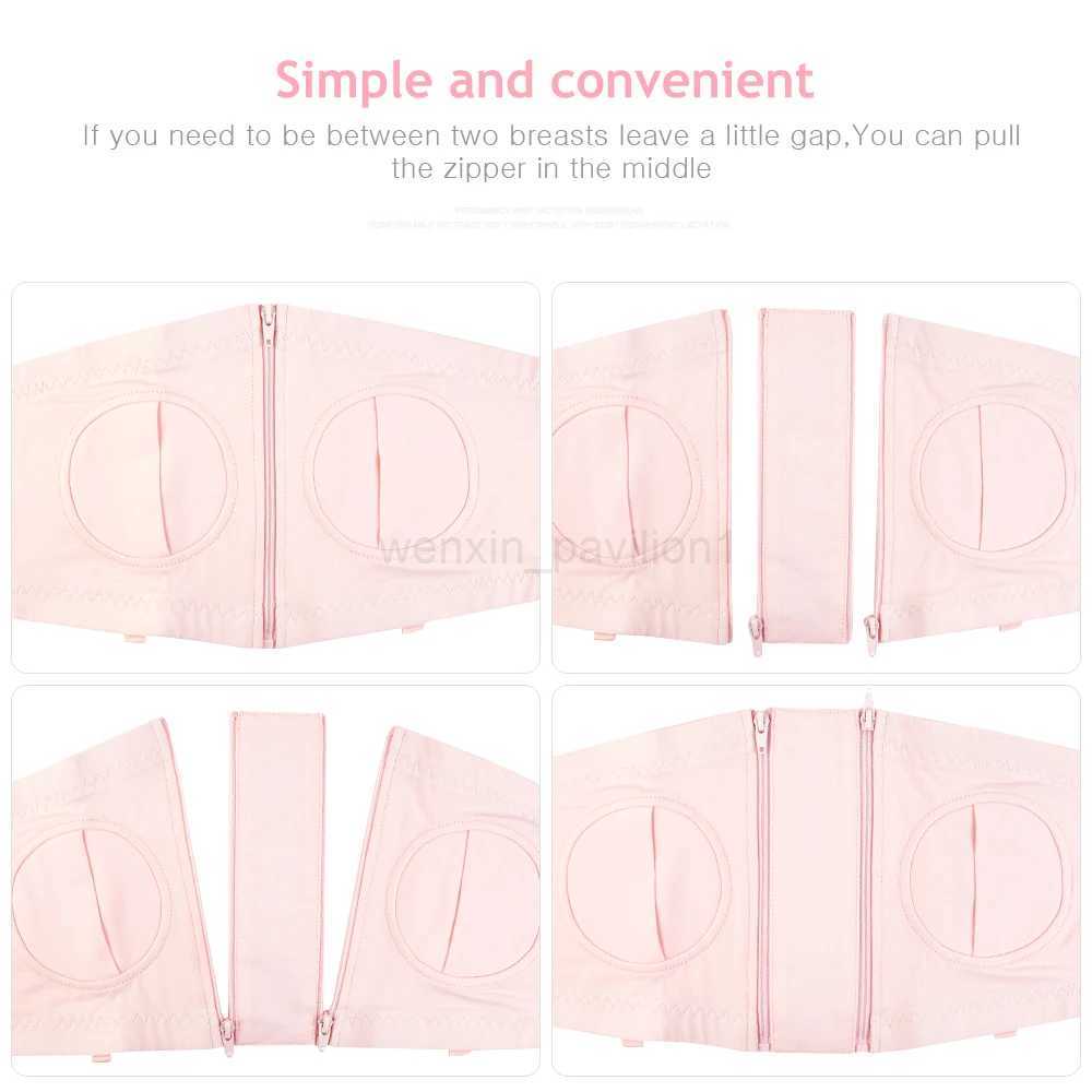 Maternity Bra For Breast Pump Special Nursing Bra Hands Pregnancy Clothes Breastfeeding Accessories Hands Free Pumping BraXJ240724