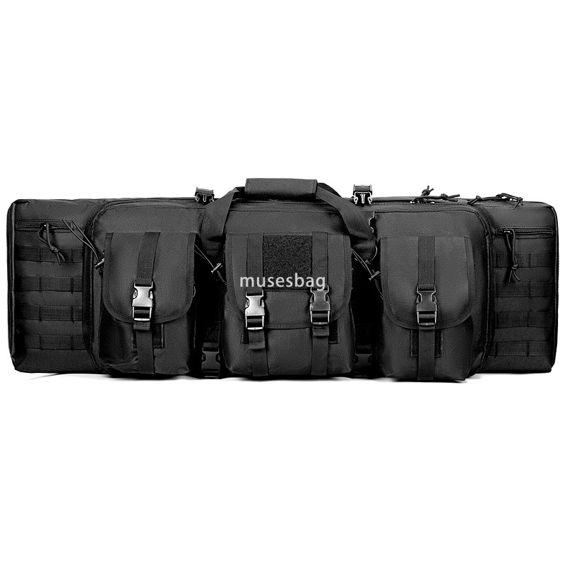 New military camouflage outdoor tactical multi-functional bag long gun holster fishing gear fishing bag Carrying shoulder storage bag
