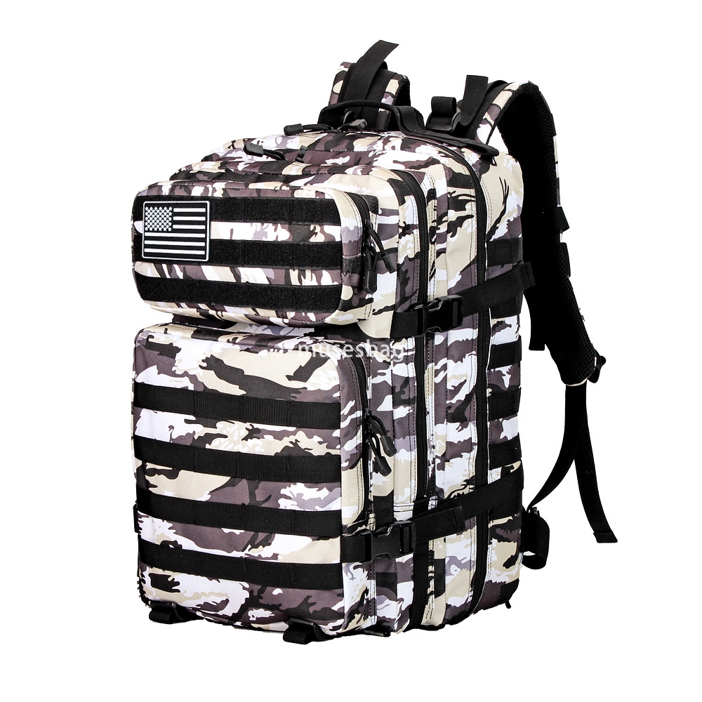 Outdoor army camouflage backpack special combat multi-functional large capacity mountaineering sports travel camping tactical backpack