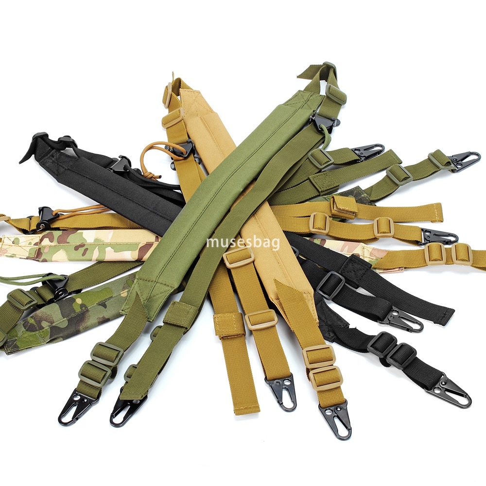 Outdoor sports tactics multi-functional quick adjustment back rope with army fans lanyard real CS training