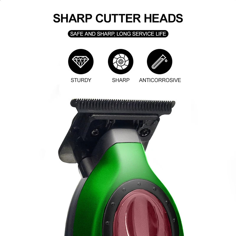 Multifunctional Hair Clippers Rechargeable Electric Hair Clippers Mens Shaver Hair Trimmer 240716