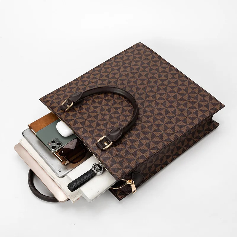 Man Shoulder Briefcase Mens Bag Men Leather Laptop Bags for Men Genuine Leather Bag High Quality Suitcase Bags 240723