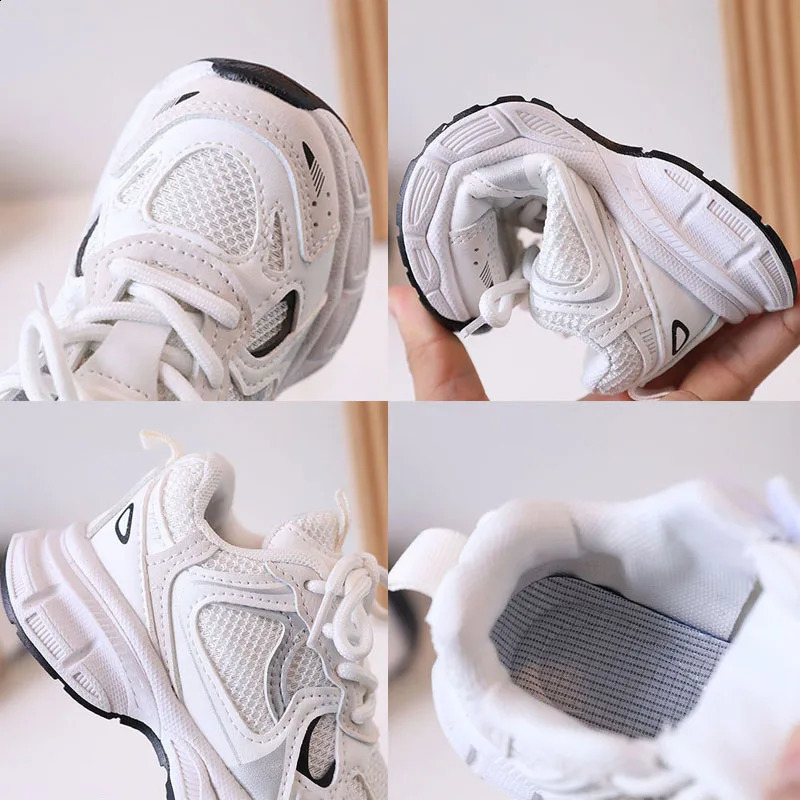 Unisex Kids Shoes Sneakers Baby Boy Girls Clunky Sports Tennis Casual Flats Children Infant Footwear Autumn 240723