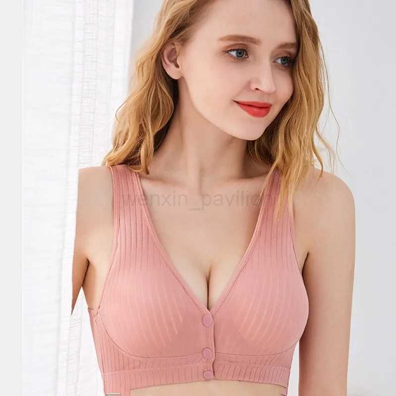 Breastfeeding Bras Cotton Maternity Nursing Bra For Feeding Pregnant Women Underwear Intimate Clothes Brasier Lactancia WireXJ240724