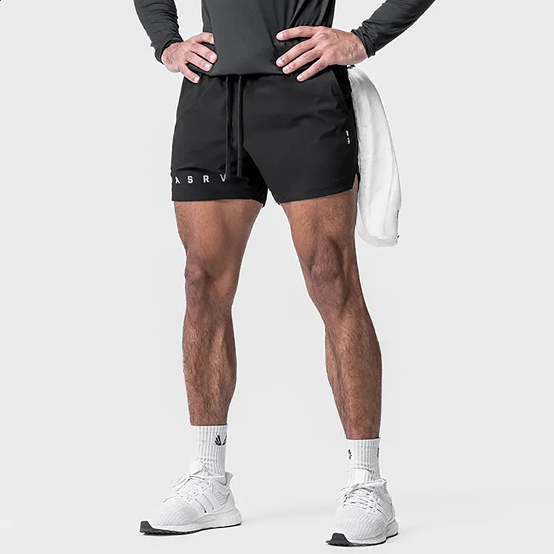Mens summer gym shorts loose and quick drying mens outdoor leisure running sports fitness jogging basketball 240723
