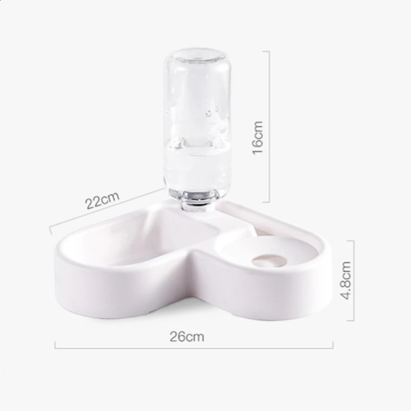 Corner Dog Bowl Pet Automatic Feeder Small Dog Cat Drinking Bowl For Dog Water Drinking Cat Feeding Large Capacity Dispenser Pet 240723