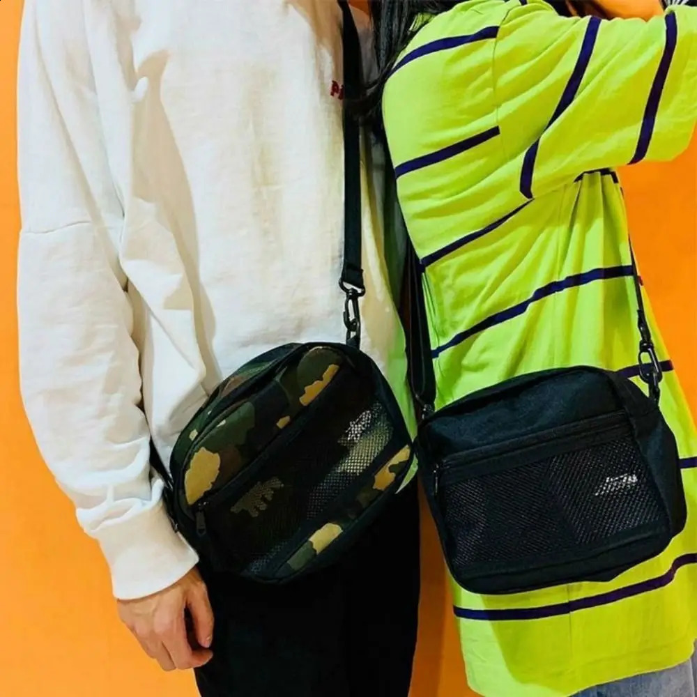 Large Capacity Men Handbag Fashion Waterproof Portable Underarm Bag Comfortable Oxford Cloth Crossbody Bag 250121