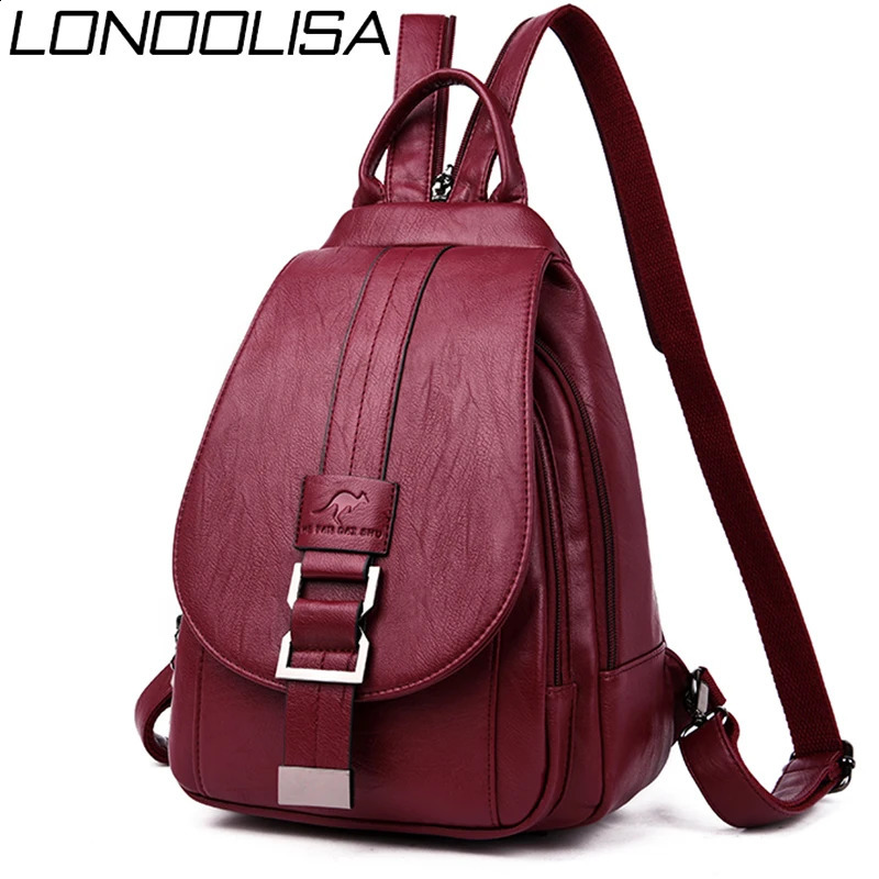 Genuine Travel Backpack Women Soft Leather Shoulder Bags For Women er School Bags For Teenage Girls Mochilas 250526