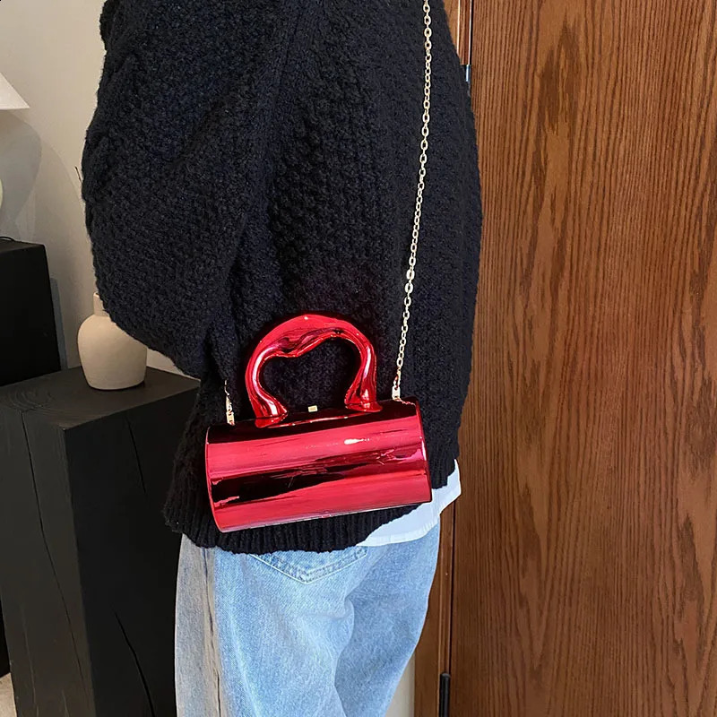 2025 NEW Womens Handbag Bags For Women Party Clutches Fashion Cyder Mini Evening Purse Crossbody Shoulder Bag Gold Box Clutch 240717 zhanyishengli