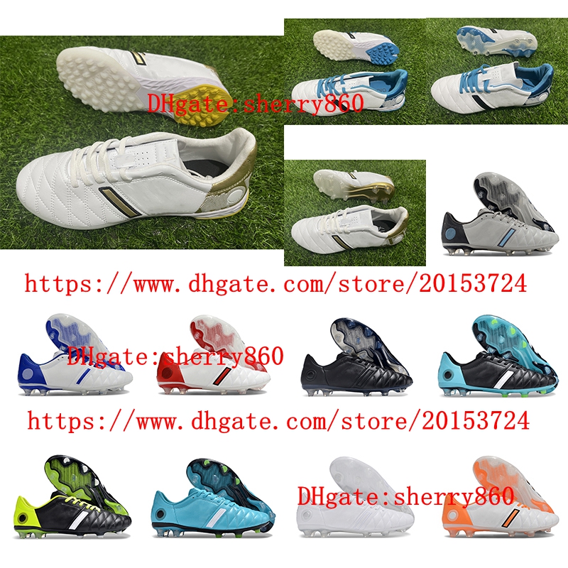 Mens Soccer Shoes adiPUREes 11PROes Xes PD25es TRXes TF FG Cleats Comfortable Trainers Soft Leather Football Boots