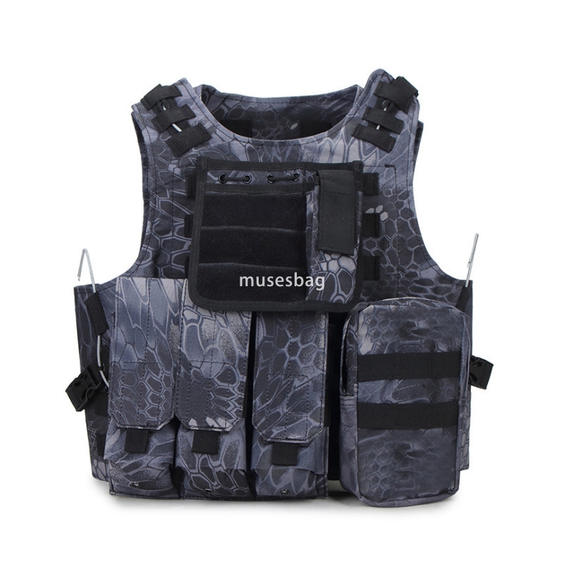 Amphibious tactical vest cs field camouflage vest armor outdoor combat vest equipment wholesale
