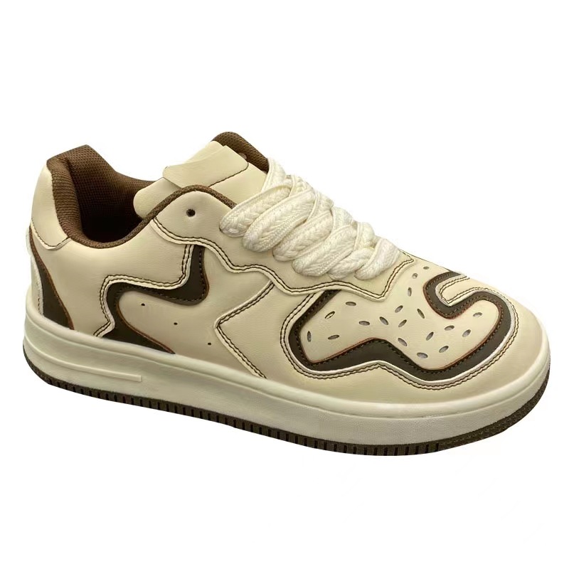 Black anti-skid board shoes thick soled German training sports shoes