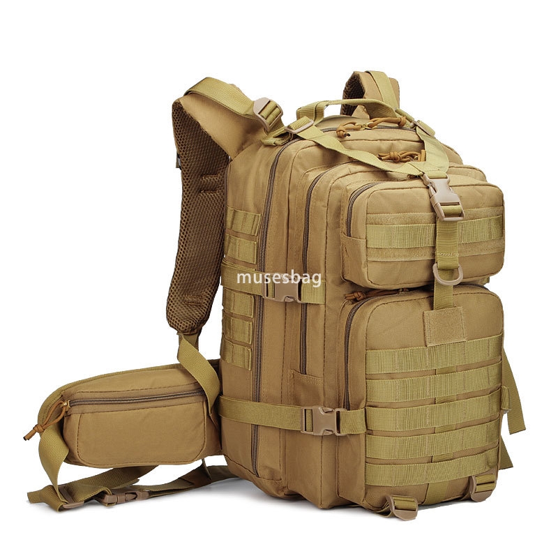 Upgraded thermal insulation material 3P tactical backpack outdoor sports hiking bag camping picnic camouflage bag