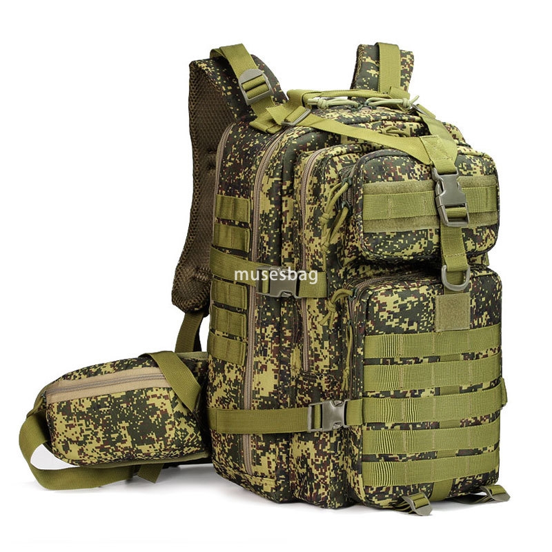 Upgraded thermal insulation material 3P tactical backpack outdoor sports hiking bag camping picnic camouflage bag