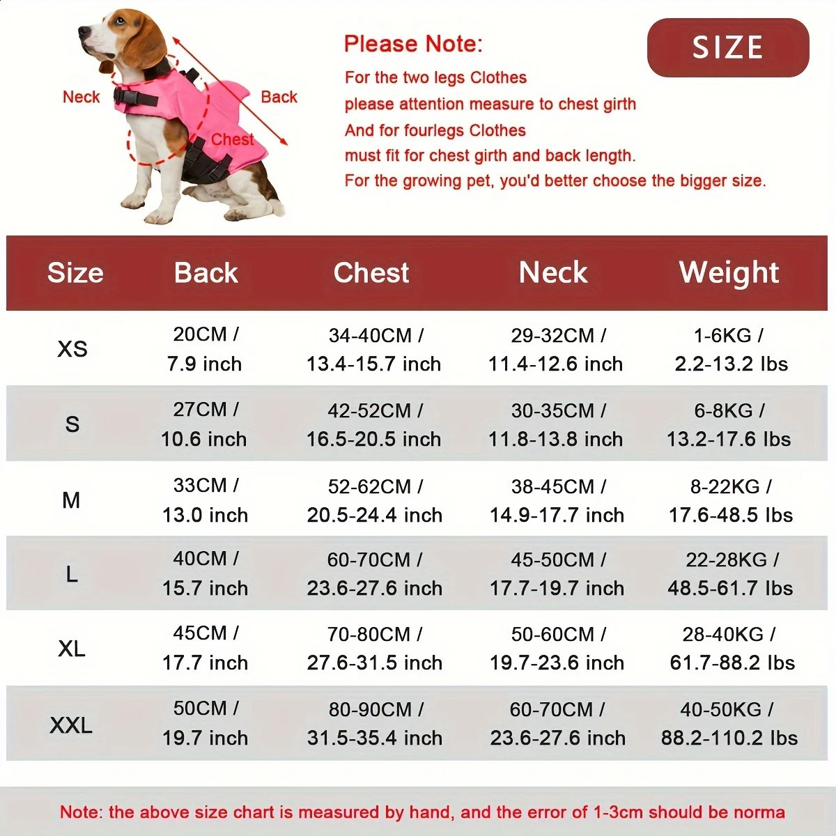 Shark Dog Life Jacket Enhanced Buoyancy Small Dogs Swimming Clothes Safety Vest with Handle for Medium Large Dogs Surfing 240723