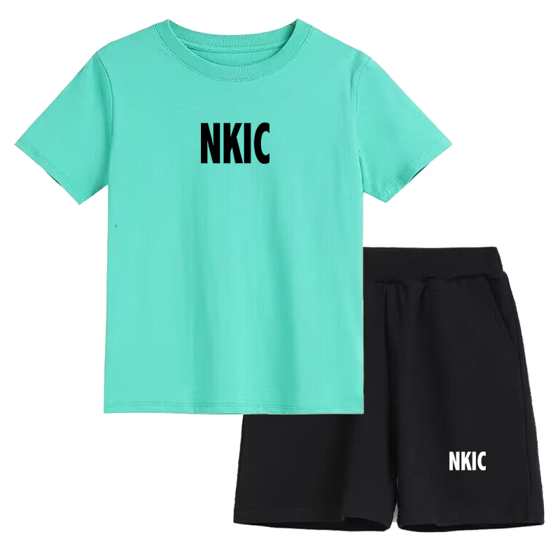 Summer Baby Clothes Set Kid Girls Brand Printed Short Sleeve T-Shirts Top And Shorts Bottom 2 Pieces Suit Children Tracksuits J250625