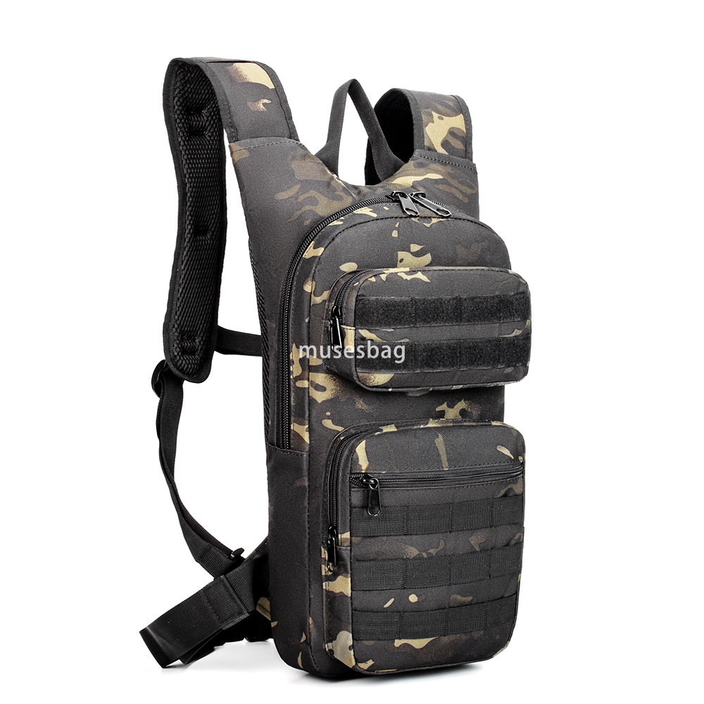 Outdoor tactical backpack Multi-functional mountain sports bike riding bag camouflage water bag backpack