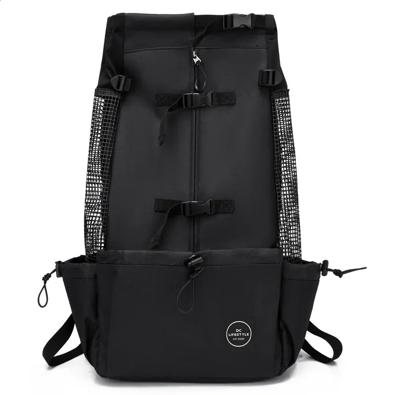 Pet Breathable Bag M - XL Washable Portable Reflective Outdoor Dog Travel Backpack Chaigouke French Bulldog Accessories 240729