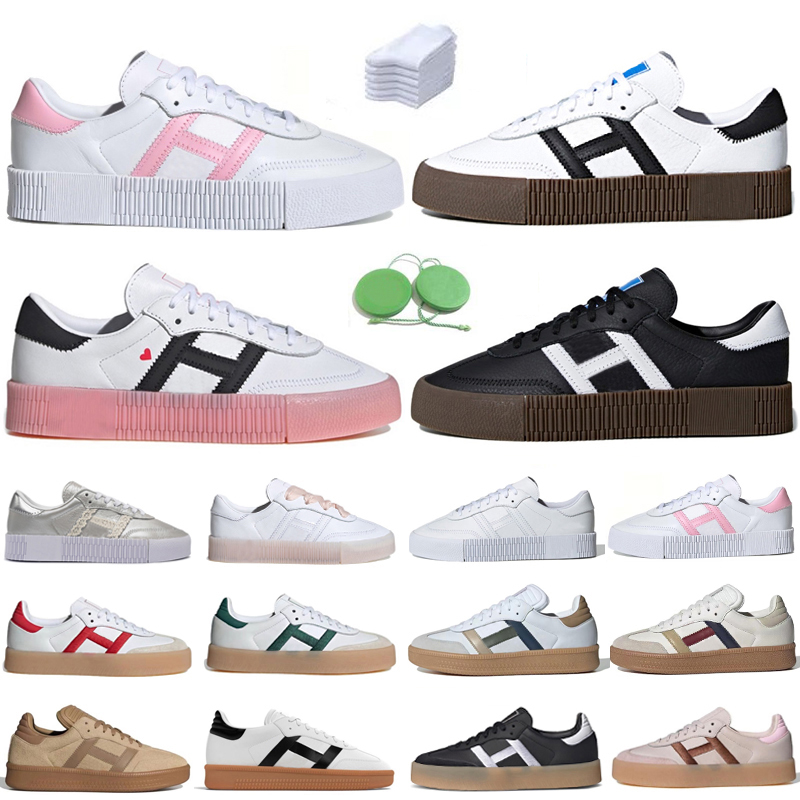 Platform Sneaker Men Women Casual Shoes Flat Suede Fashion Black White Gum Gold Metallic Silver Pink Denim Beige Green Red Man Trainers Plate Forme Sports Sneakers