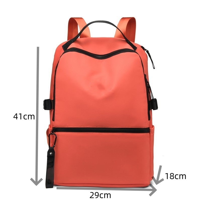 Backpack 22L, Large Capacity Yoga Bag, Sports And Fiess Schoobag For Teenager Small Laptop Bag Waterproof Nylon Student Sports 3 Colors