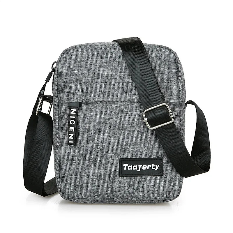 Casual Mini Crossbody Bag Small Mens Shoulder Men Diagonal Backpack Light Messenger Phone Boy Fanny Chest Pack 240723