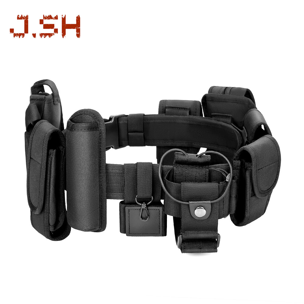 Outdoor Training Tactical Belt molle Multi-functional nine-piece detachable combination tactical waist cover cross-border
