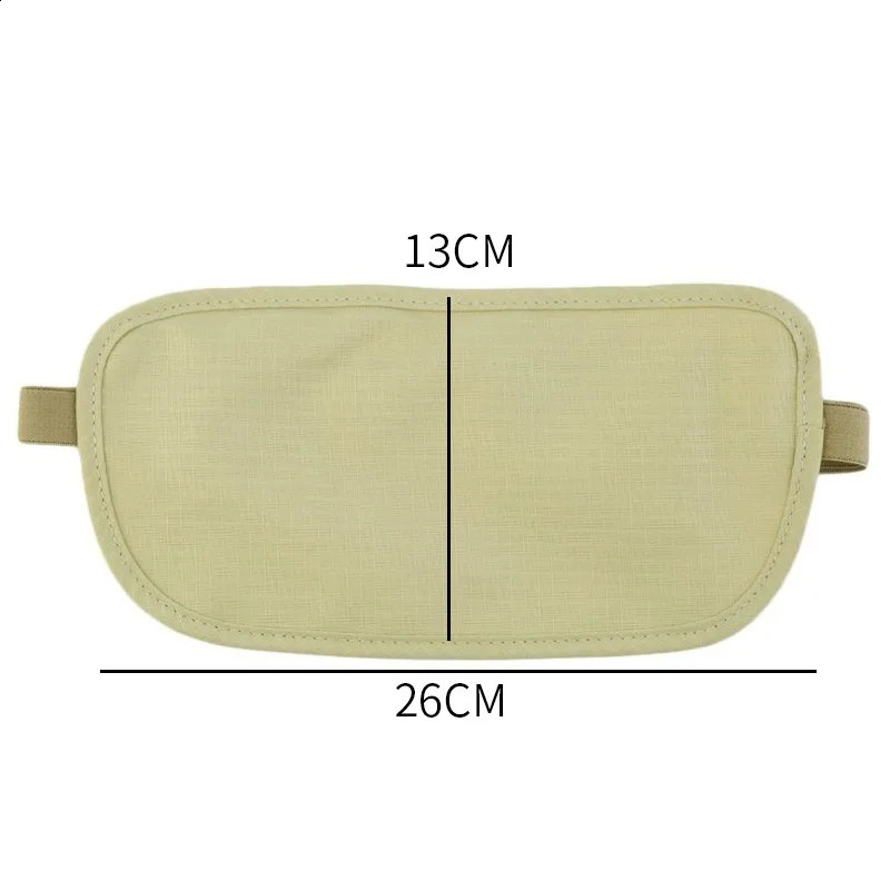 Invisible Travel Waist Packs Pouch for Passport Money Belt Bag Hidden Security Wallet Gift Travel Bag Chest Pack Money Waist Bag 240723