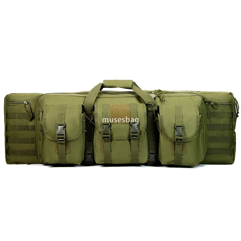 New military camouflage outdoor tactical multi-functional bag long gun holster fishing gear fishing bag Carrying shoulder storage bag