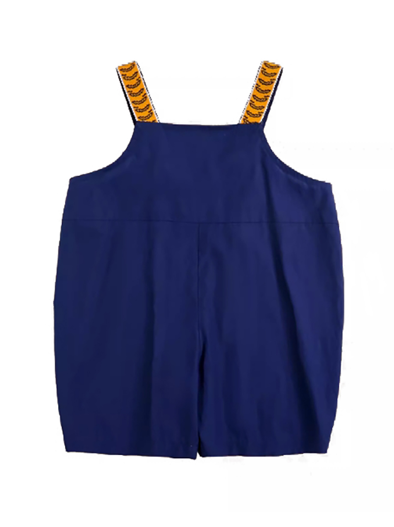 Children's summer light luxury customized boy's polo shirt short-sleeved three-piece set lapel detachable back fisherman pants free bag