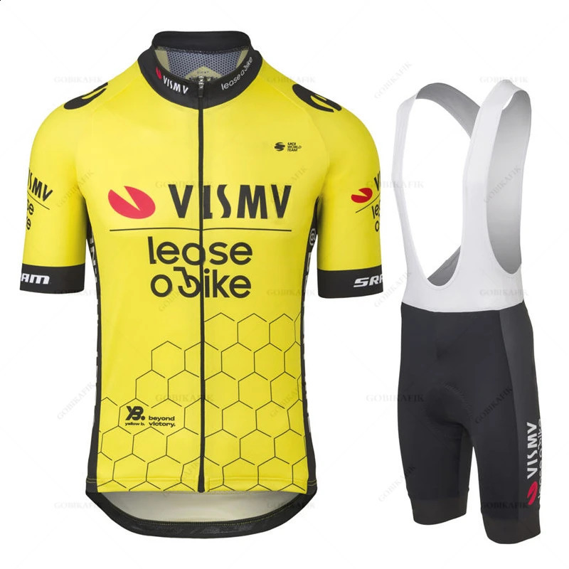 Cycling Clothing Men Pro Team Short Sleeve Cycling Jersey Set Mtb Bike Uniforme Maillot Bicycle Ropa Ciclismo Hombre 240722