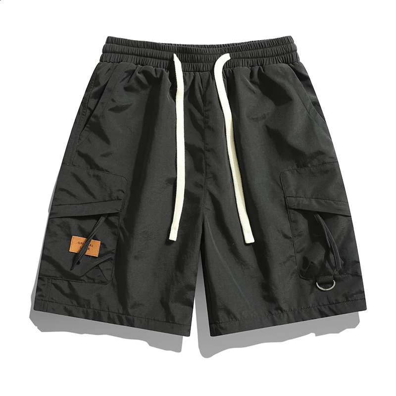 Mens Summer Cargo Shorts Outdoor Multi-Pocket Joggers Casual Loose Work Pants Men 240723