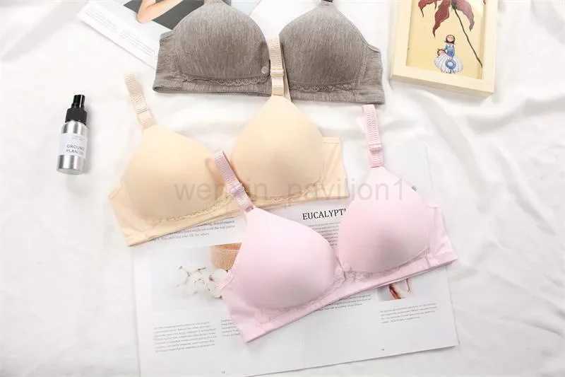 Front Opening Buckle Pregnant Womans Underwear Anti Sagging Feeding Without Steel Ring Bras for WomenXJ240724