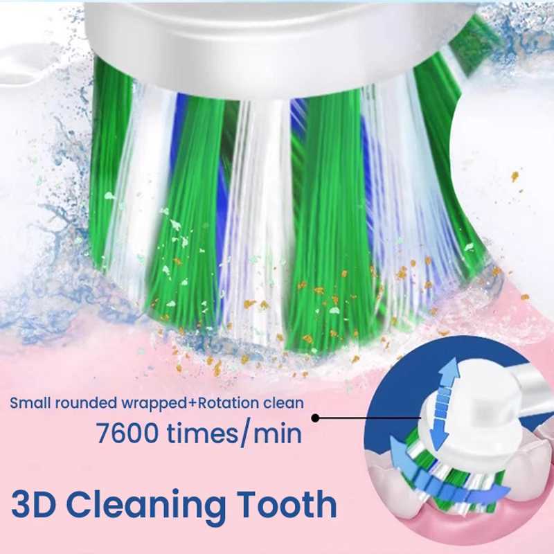 smart electric toothbrush Toothbrush OralB Electric Toothbrush Rotation Vibrate Clean 3D White Tooth Adult Electric Tooth Brush Rechargeable Replaceab
