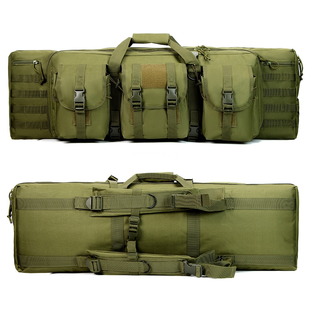 New military camouflage outdoor tactical multi-functional bag long gun holster fishing gear fishing bag Carrying shoulder storage bag